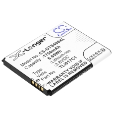 Kompatibilis akkumulátor csere Alcatel TLI017C1,TLI017C7,TLI017D1