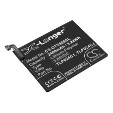 Kompatibilis akkumulátor csere Alcatel C2400007C2,CAC2400011C1,TLP024C1,TLP024C2,TLP024CC...
