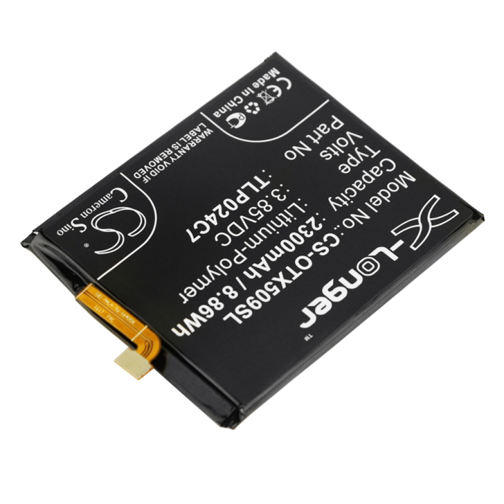 Kompatibilis akkumulátor csere Alcatel TLP024C7