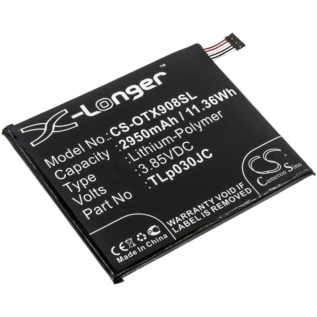 Kompatibilis akkumulátor csere Alcatel CAC3000034CC,TLP030JC