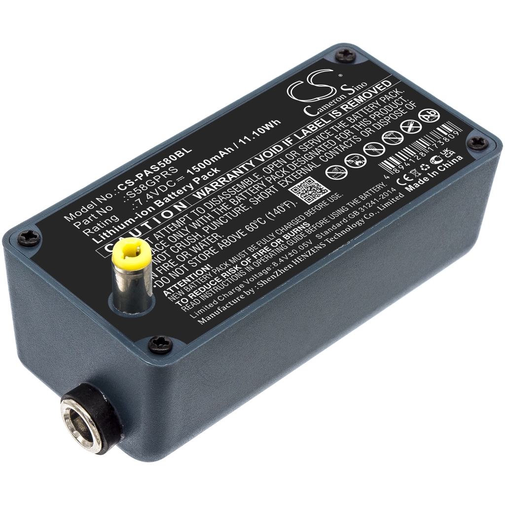 Akkumulátorok Helyettesíti a S58GPRS