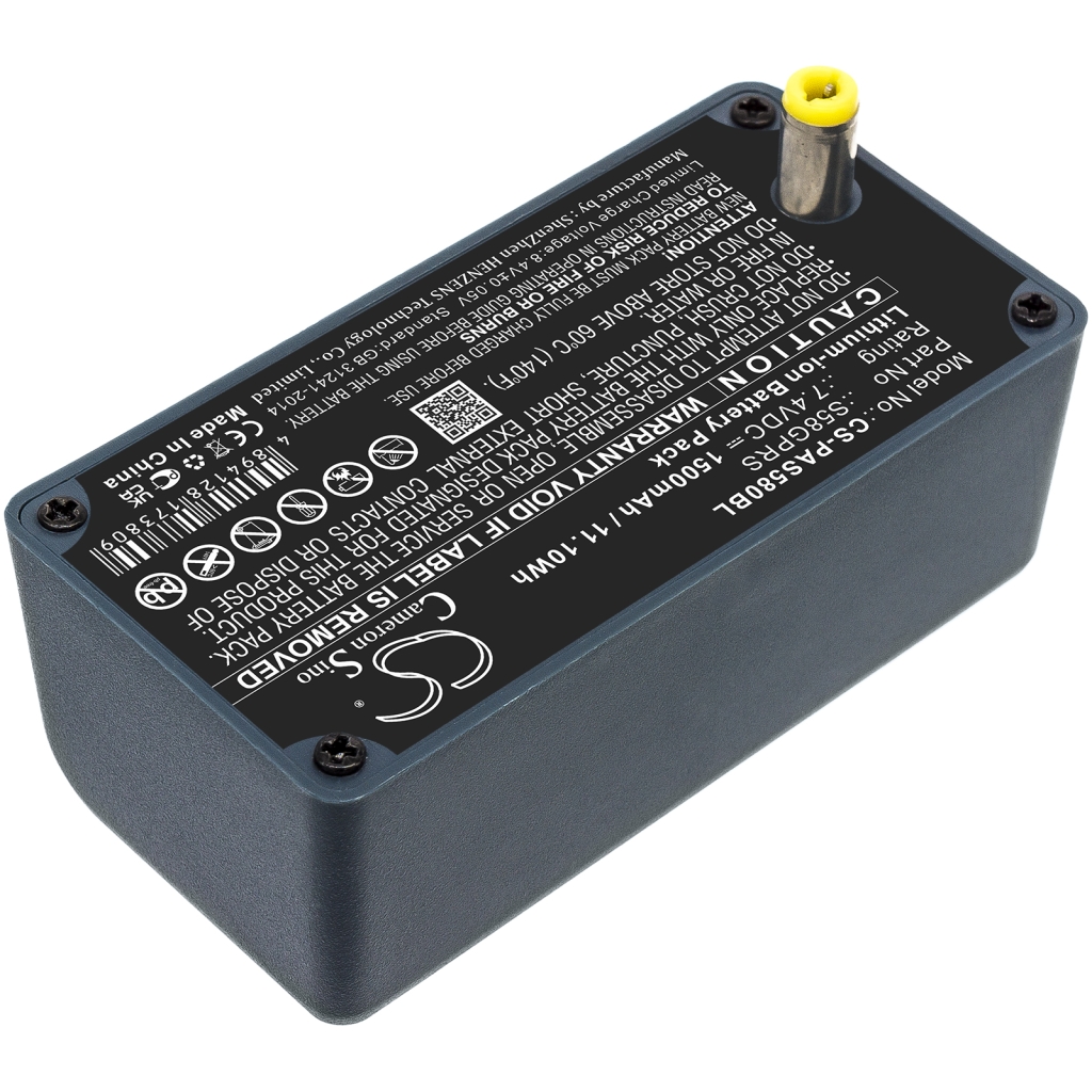 Akkumulátorok Helyettesíti a S58GPRS