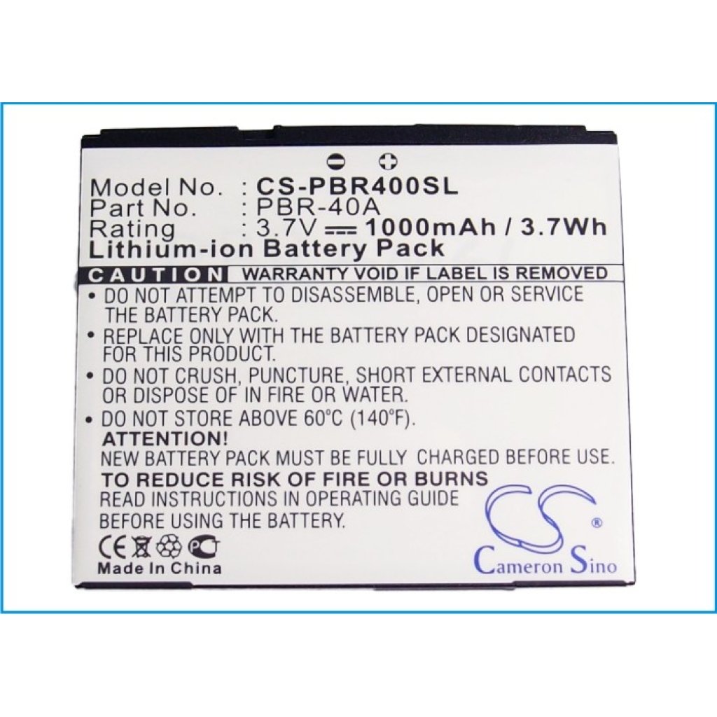 Kompatibilis akkumulátor csere Pantech 5HTB0102B0A,PBR-40A