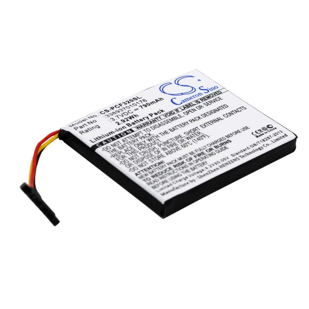 Kompatibilis akkumulátor csere Pioneer 338937010176