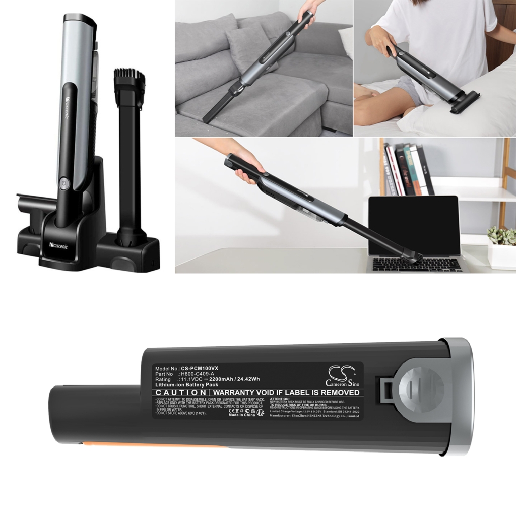 Kompatibilis akkumulátor csere Proscenic H600-C409-A
