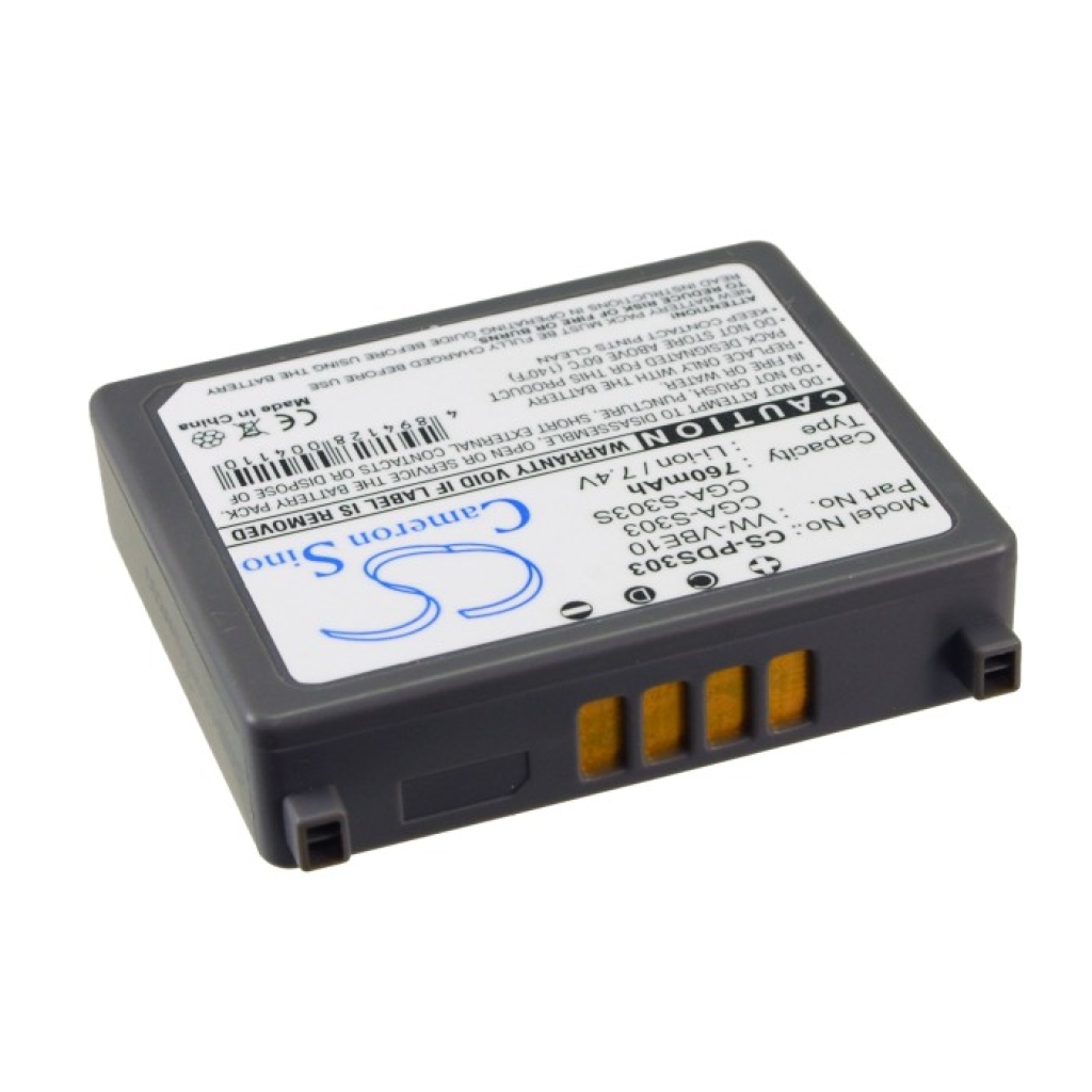 Akkumulátorok Helyettesíti a CGA-S303E/1B