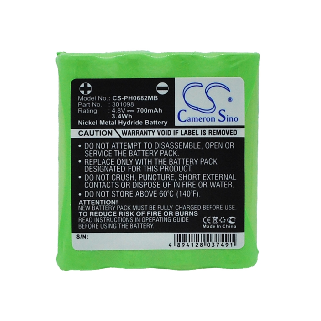 Kompatibilis akkumulátor csere Philips 301098