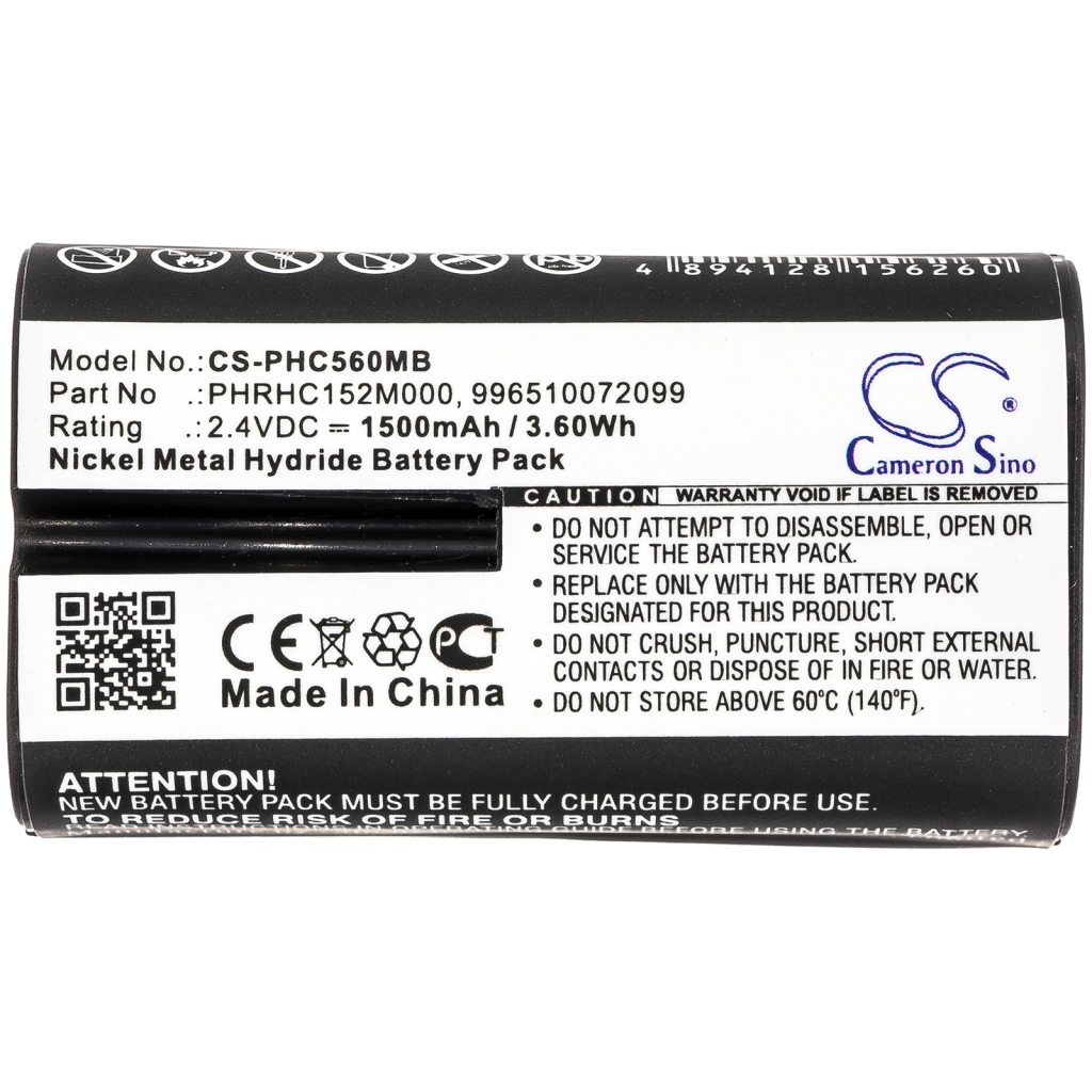 Kompatibilis akkumulátor csere Philips 996510072099,PHRHC152M000