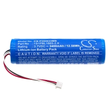 Compatible battery replacement for Philips 1S1PBL1865-2.6,NTA3459-4,NTA3460-4