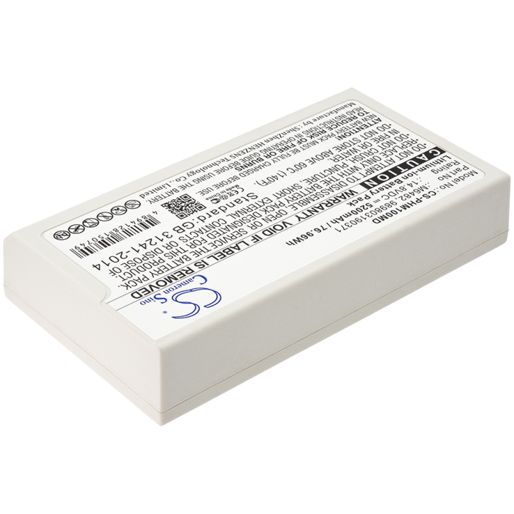 Akkumulátor kompatibilis a következőkkel Philips CS-PHM100MD