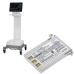 Kompatibilis akkumulátor csere Philips 989803152881,M6480