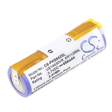 Kompatibilis akkumulátor csere Philips KR112RRL,US14430VR
