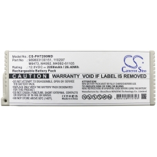 Kompatibilis akkumulátor csere Philips 110297,989803130151,M4992,M4992-61105,M6473