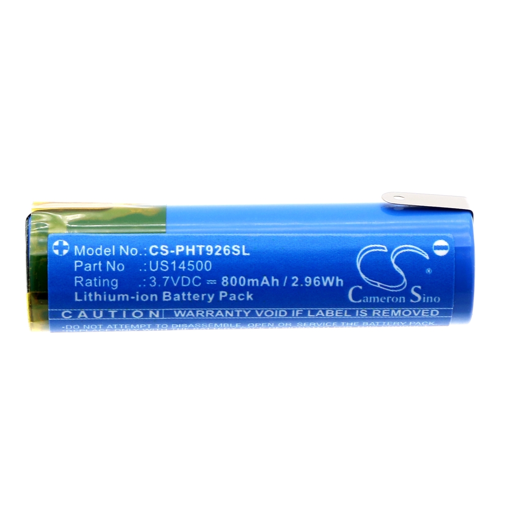 Kompatibilis akkumulátor csere Philips US14500