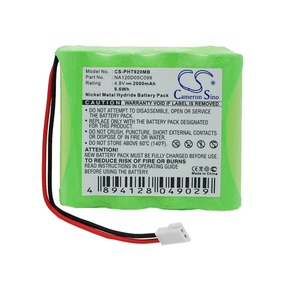 Kompatibilis akkumulátor csere Phone Mate 70AAS4BMU,NA120D05C099,T111