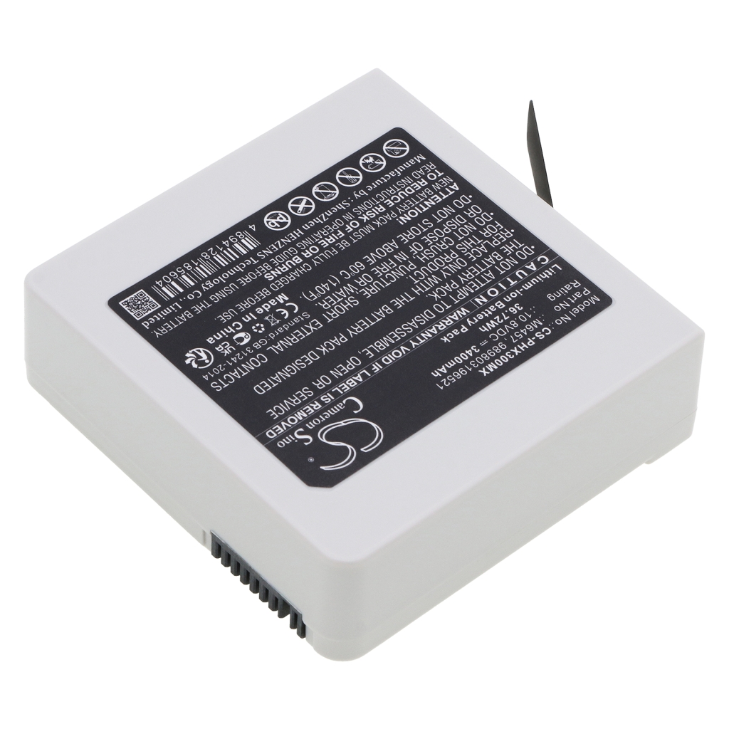 Kompatibilis akkumulátor csere Philips 989803196521,M6457