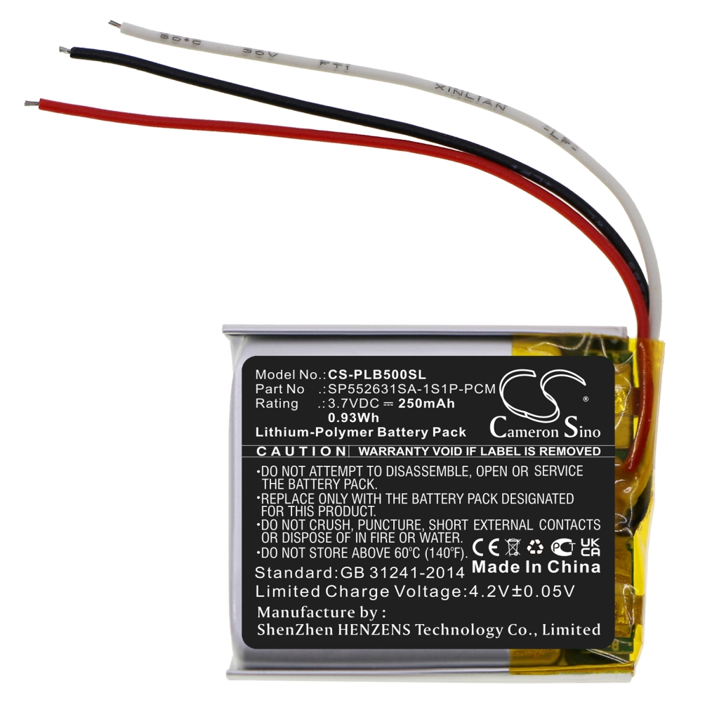 Akkumulátorok Helyettesíti a SP552631SA-1S1P-PCM