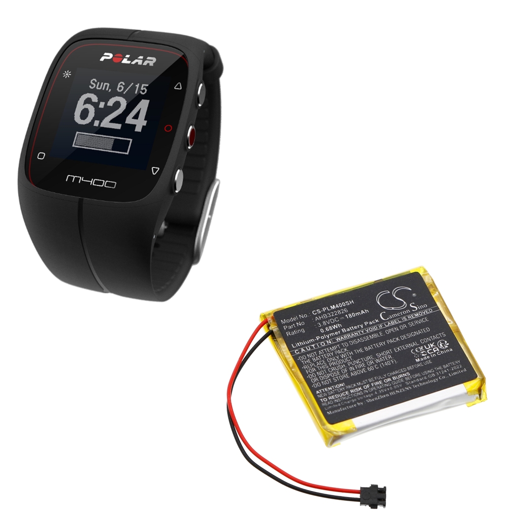 Akkumulátorok intelligens órákhoz Polar GPS Sport Watch M430 (CS-PLM400SH)