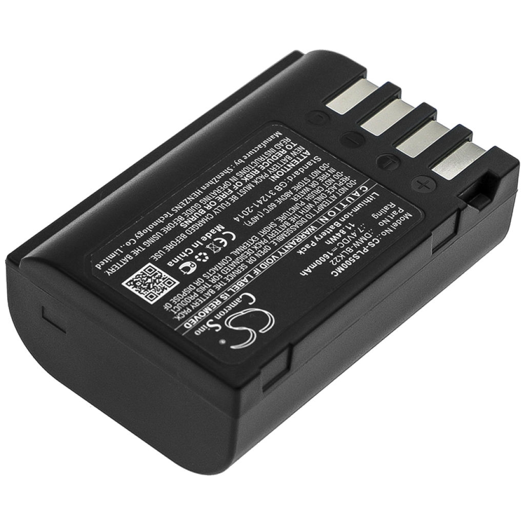 Akkumulátorok Helyettesíti a DMW-BLK22