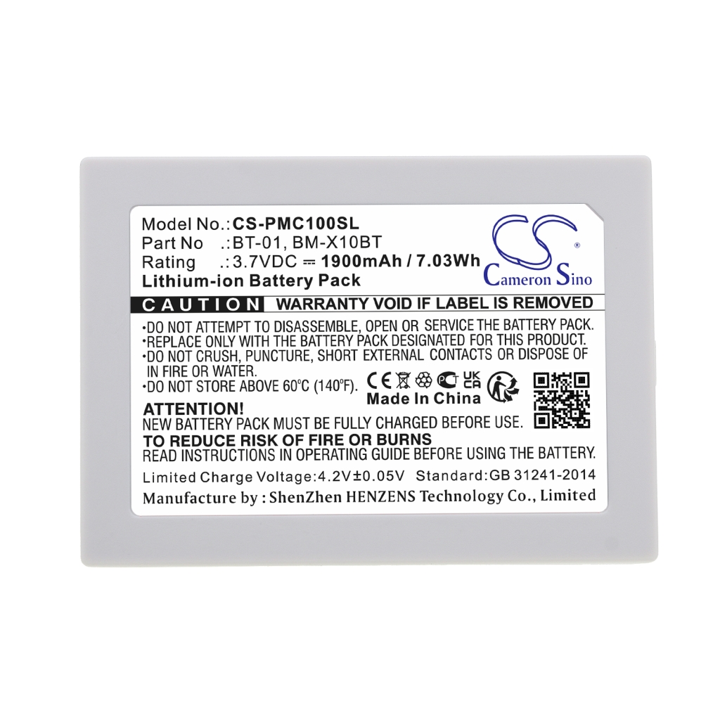 Akkumulátorok vezeték nélküli fejhallgatókhoz és headsetekhez Pliant MicroCom XR (CS-PMC100SL)