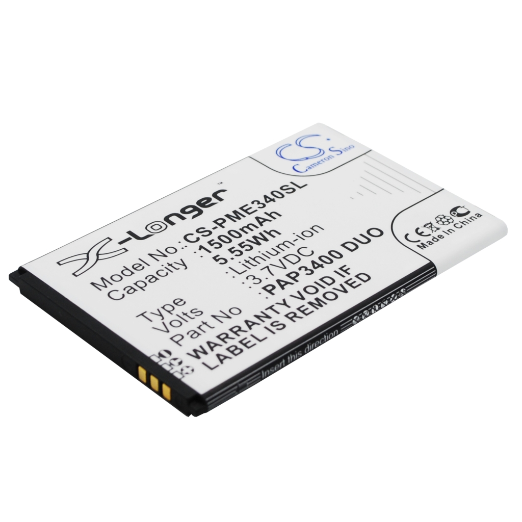 Kompatibilis akkumulátor csere Prestigio PAP3400 DUO