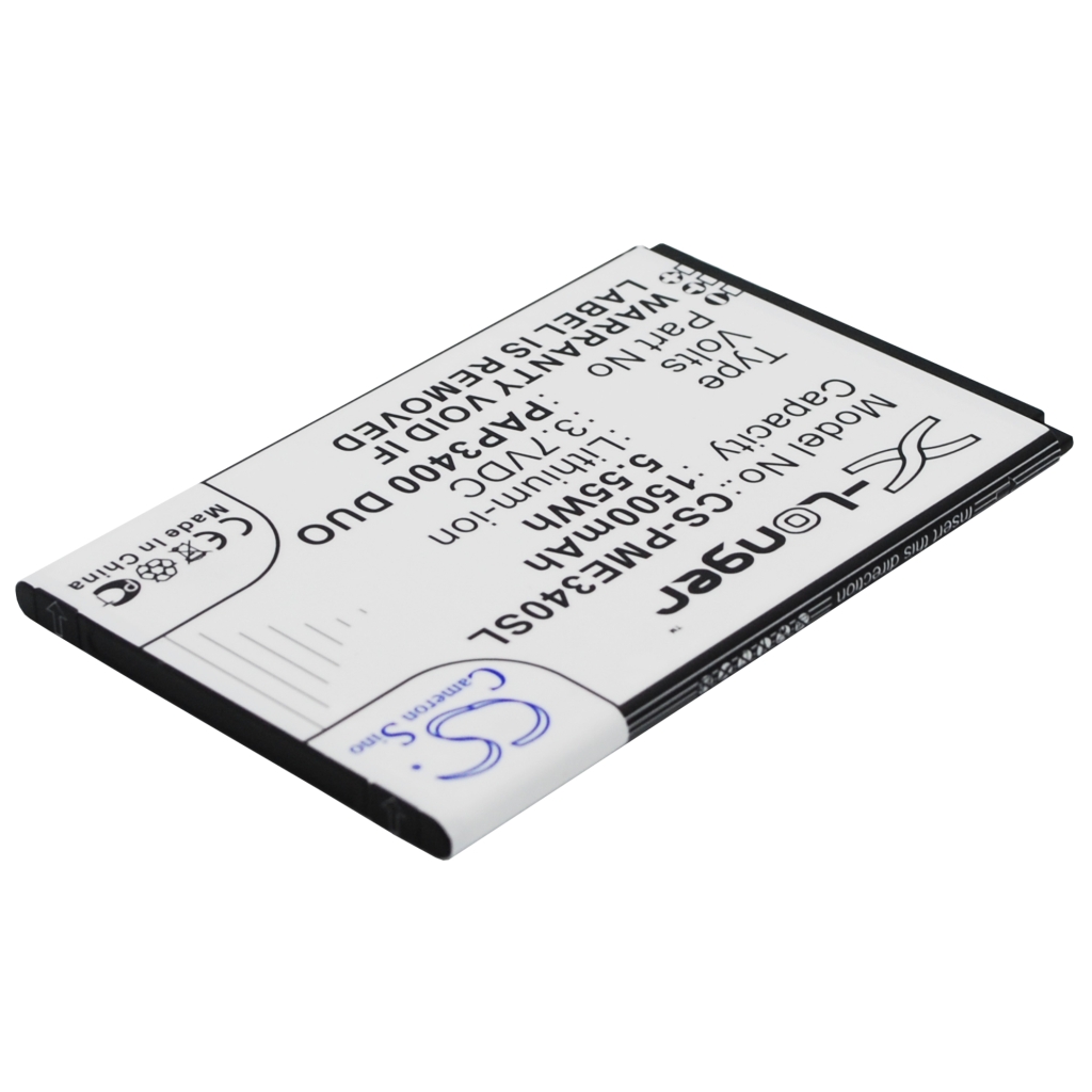 Kompatibilis akkumulátor csere Prestigio PAP3400 DUO