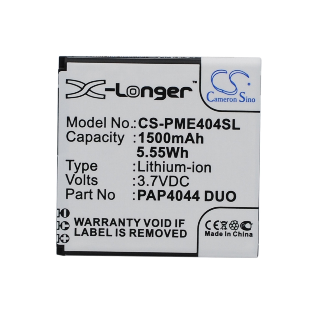 Kompatibilis akkumulátor csere Prestigio PAP4044 DUO
