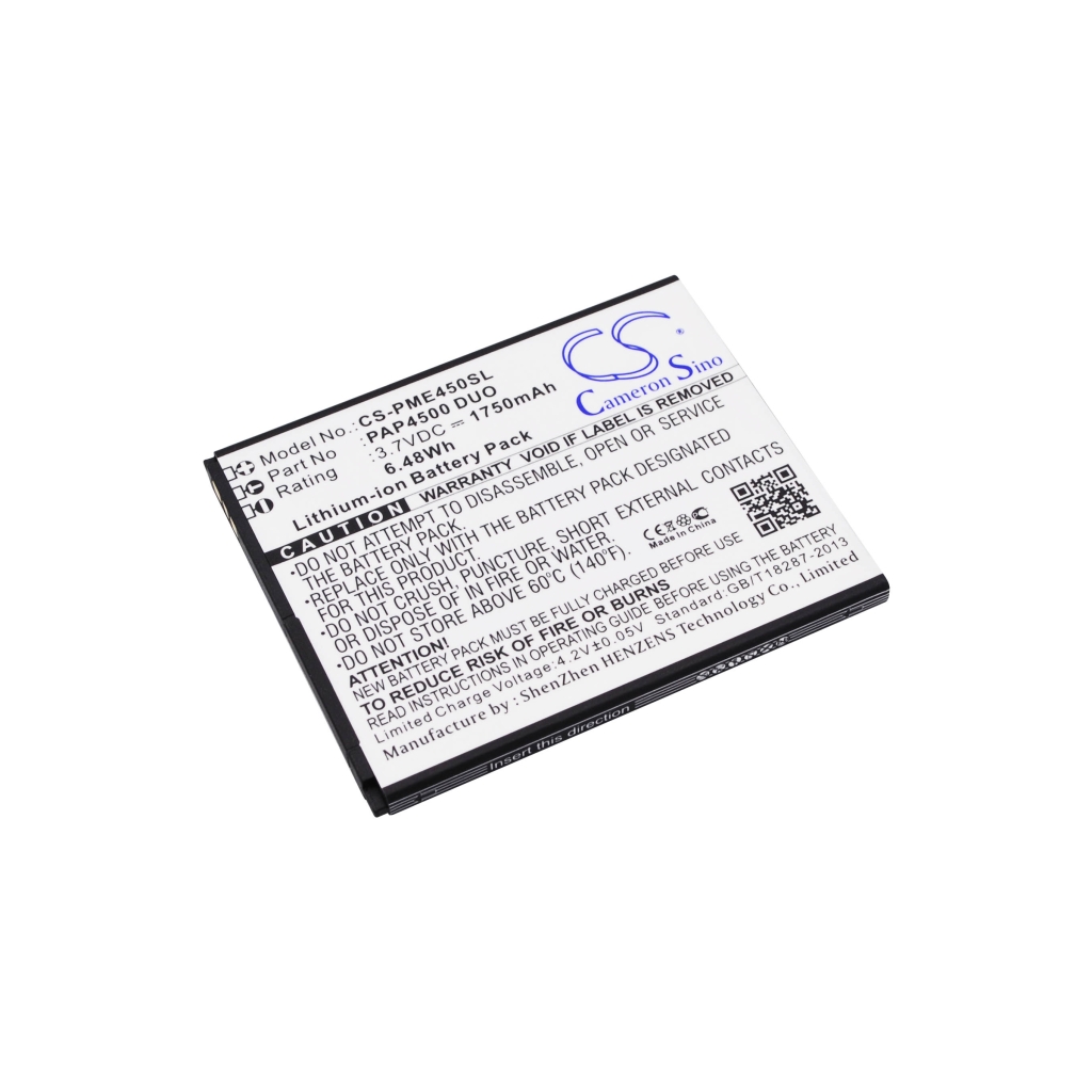 Kompatibilis akkumulátor csere Prestigio PAP4500 DUO