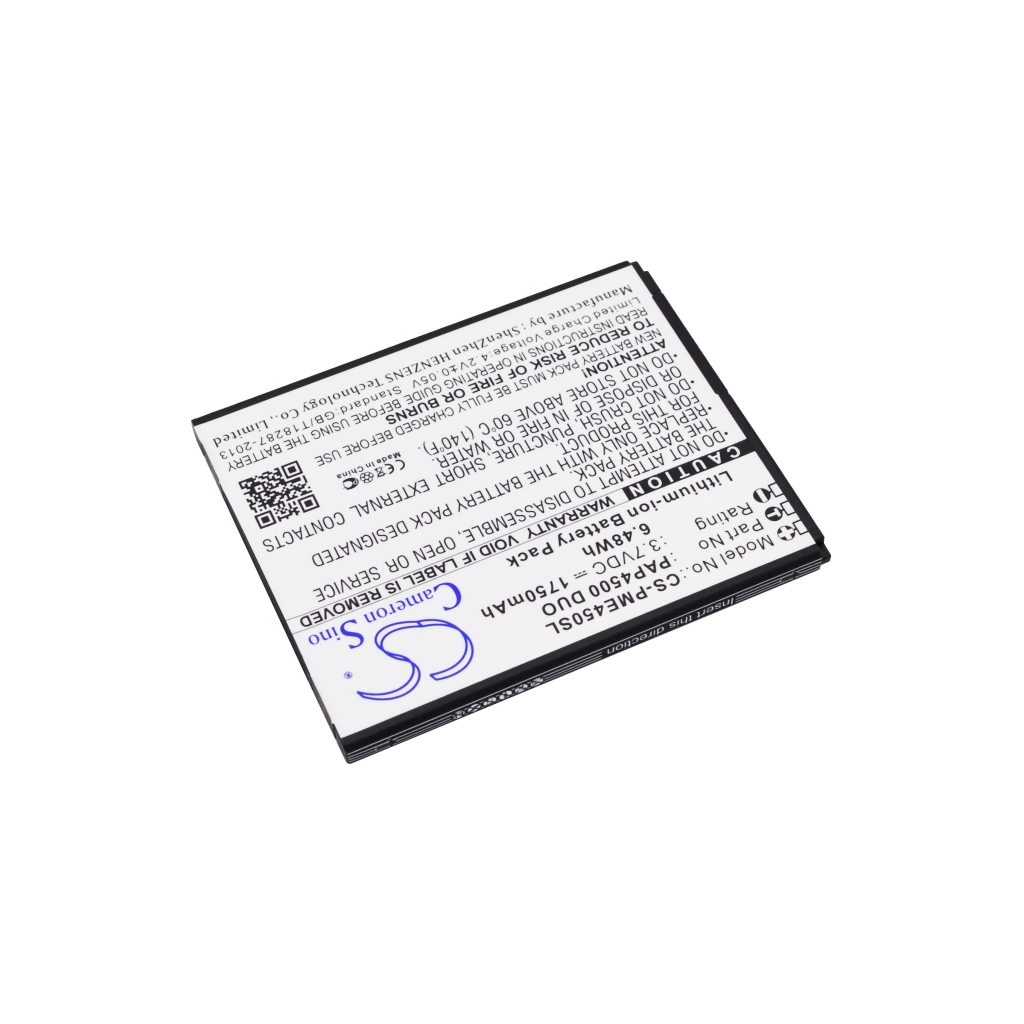 Kompatibilis akkumulátor csere Prestigio PAP4500 DUO