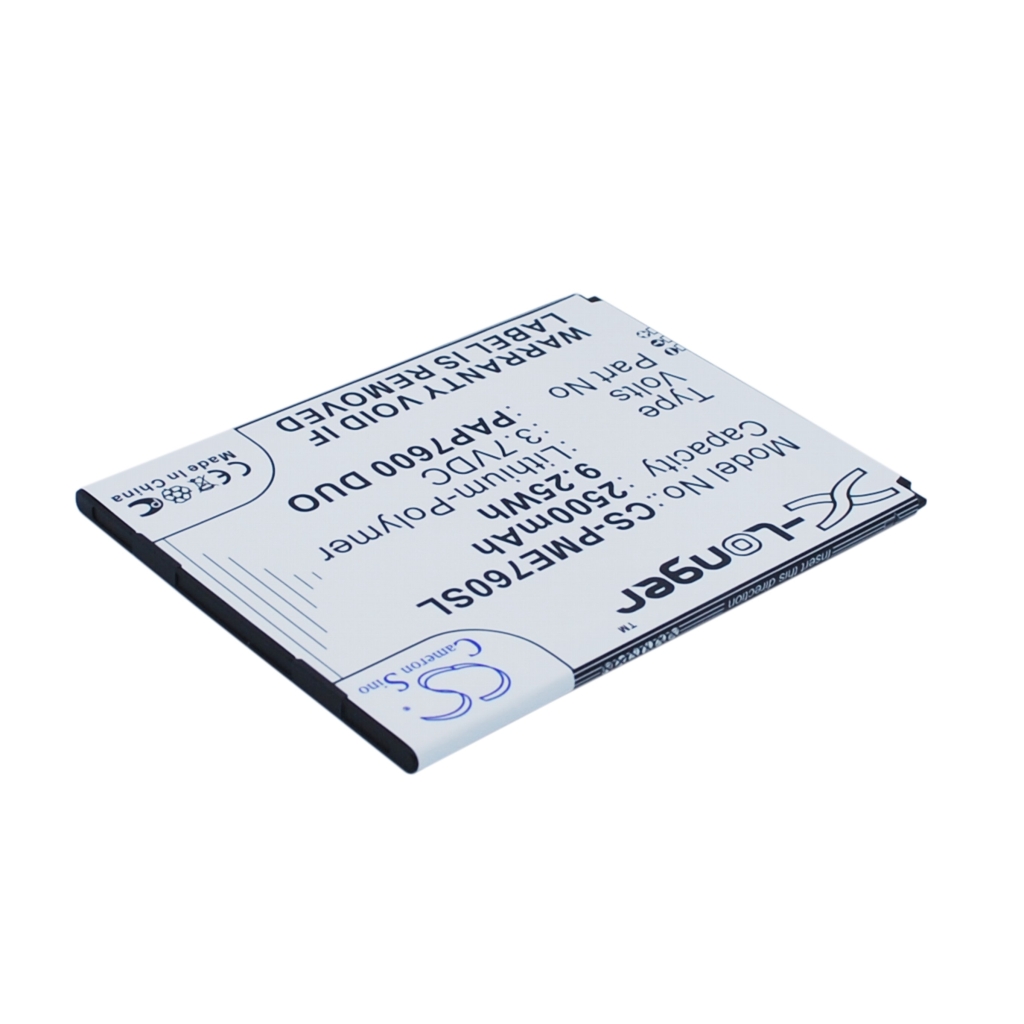 Kompatibilis akkumulátor csere Prestigio PAP7600 DUO