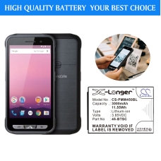 Compatible battery replacement for Point Mobile 45-BTSC
