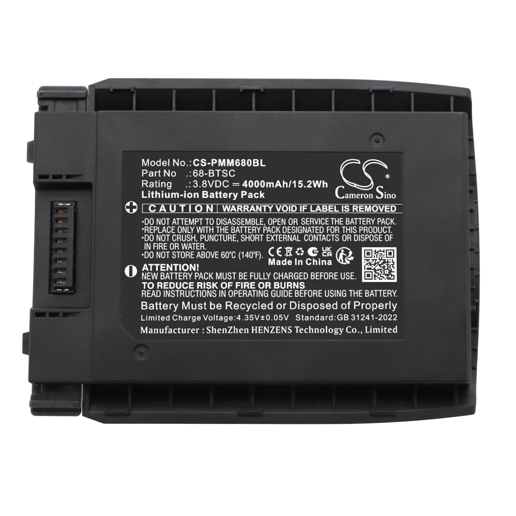 Akkumulátor kompatibilis a következőkkel Point mobile CS-PMM680BL
