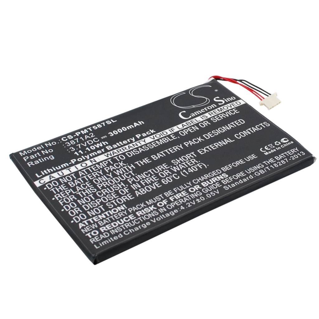 Akkumulátorok tablettákhoz Prestigio PMT5877C (CS-PMT587SL)