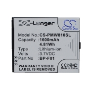 CS-PMW810SL<br />Akkumulátorok   akkumulátort cserél BP-F01