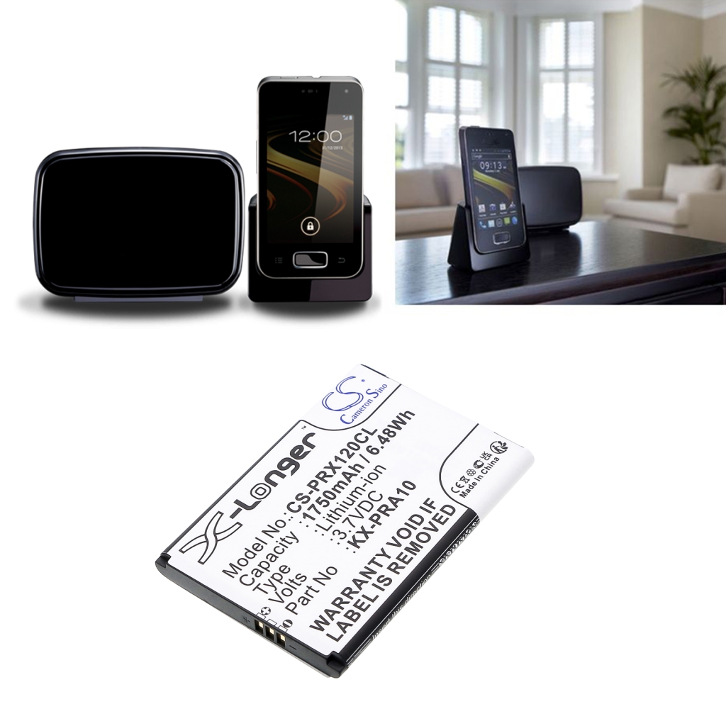 Kompatibilis akkumulátor csere Panasonic KX-PRA10