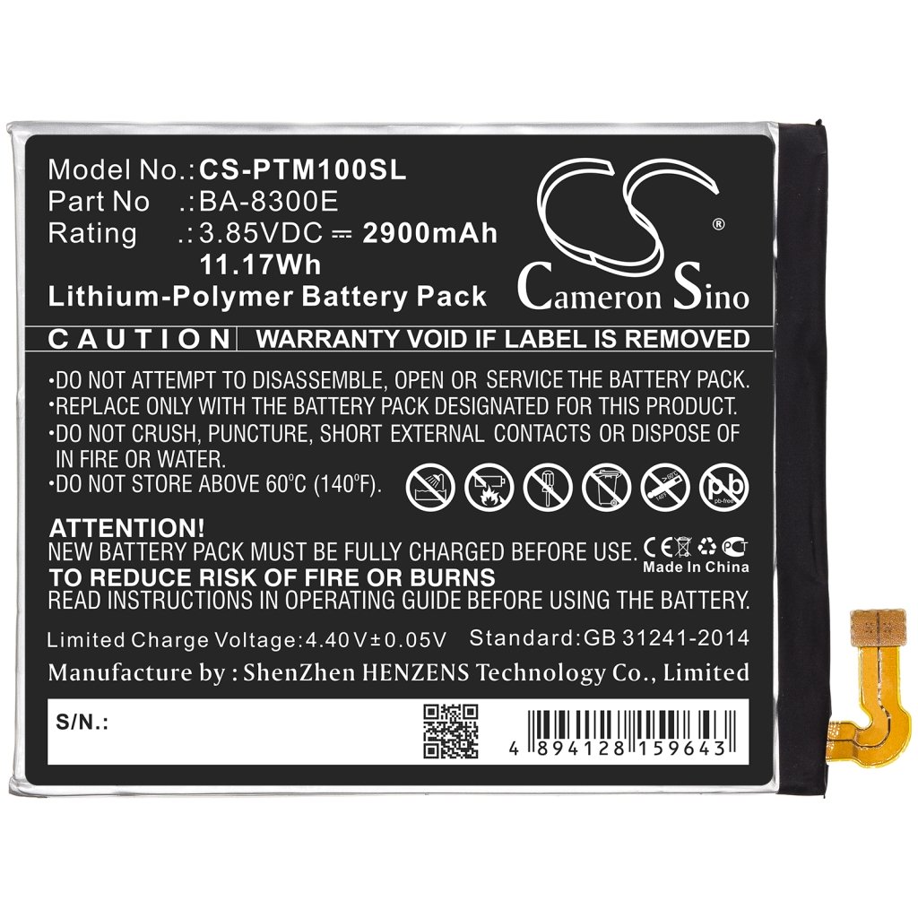 Kompatibilis akkumulátor csere Pantech BA-8300E
