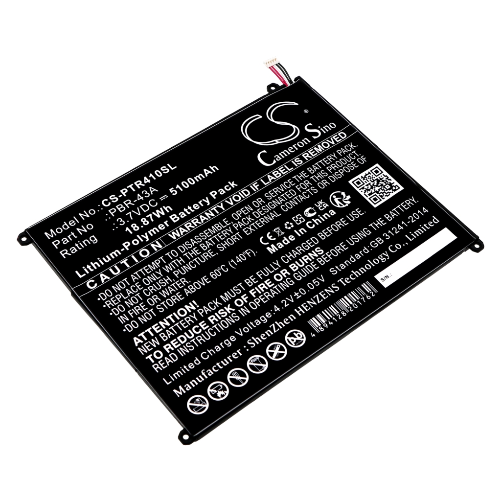 Kompatibilis akkumulátor csere Pantech PBR-43A