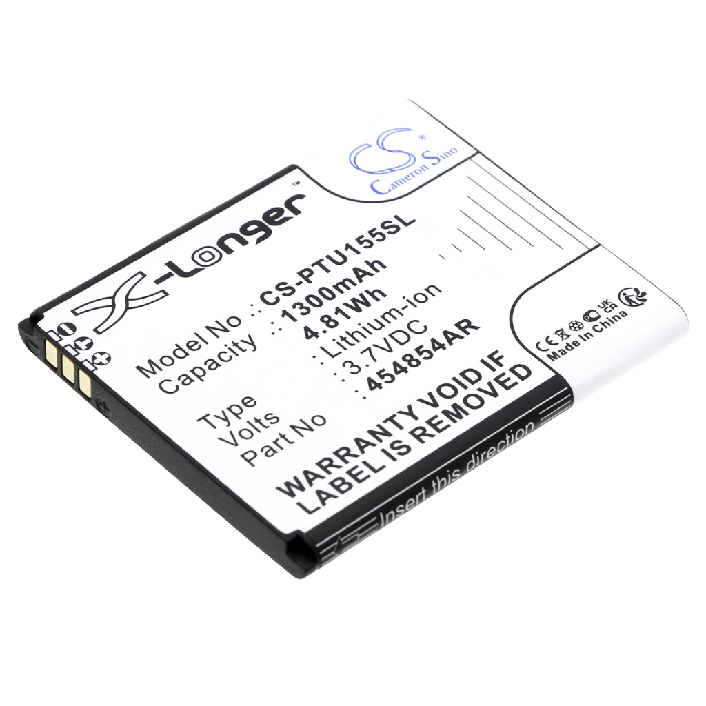 Kompatibilis akkumulátor csere Panasonic 454854AR,454854AR-E