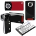 Camera Battery Toshiba Camileo P100 HD