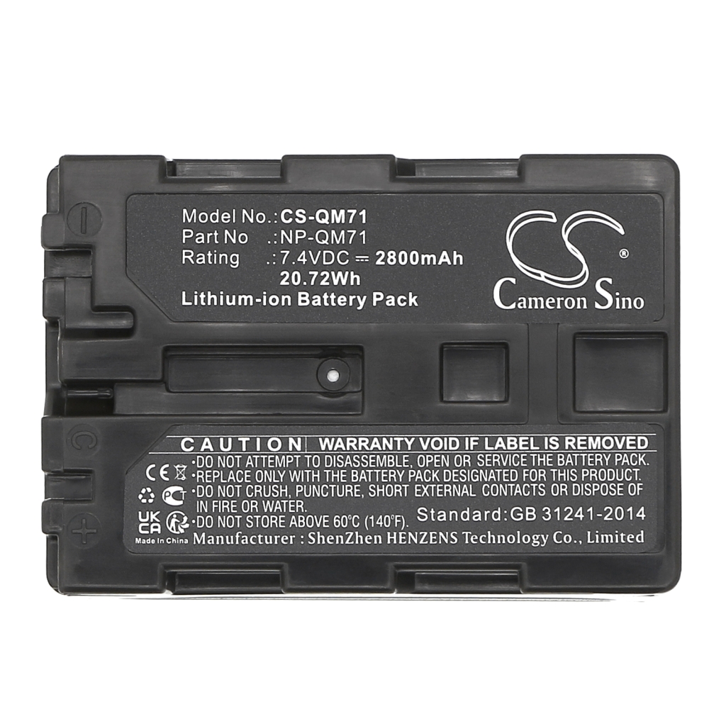 Camera Battery Sony CS-QM71