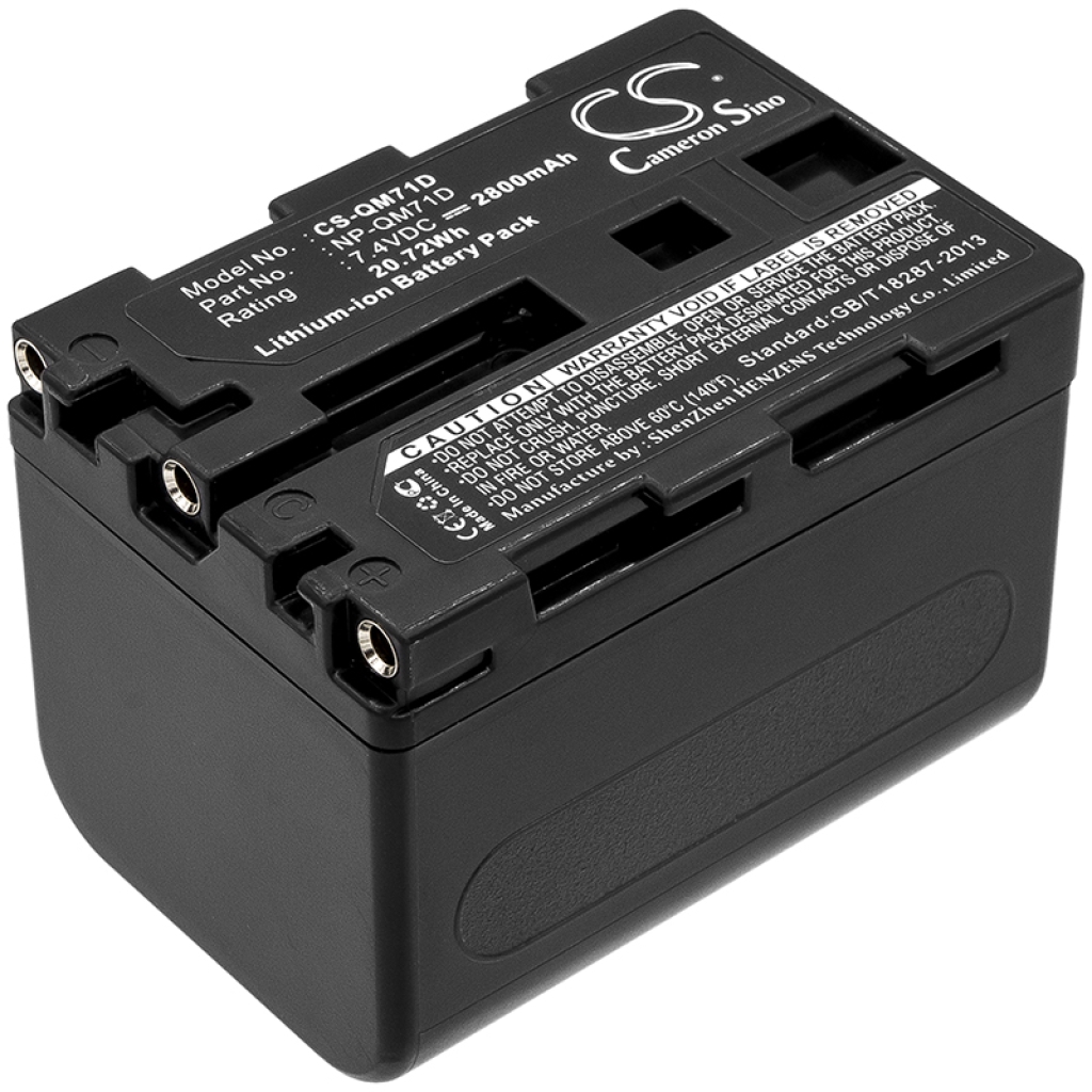 Akkumulátorok Helyettesíti a NP-QM71D