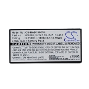 CS-RAD1900SL<br />Akkumulátorok   akkumulátort cserél P9110