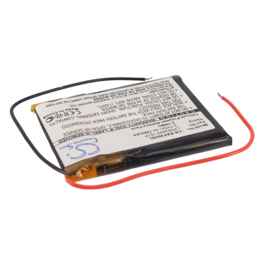 Kompatibilis akkumulátor csere RAC LP053443 1S1P