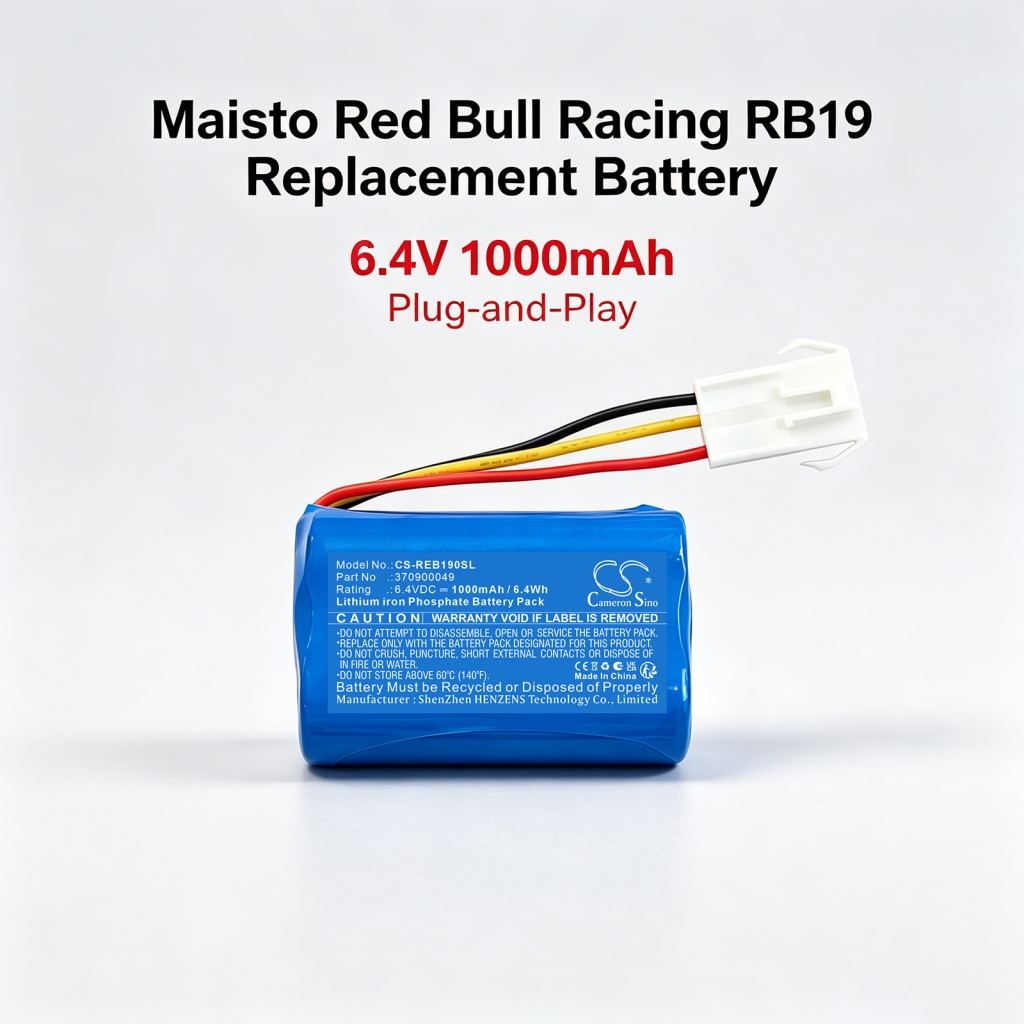 Akkumulátorok kompatibilis a következőkkel Maisto Red Bull Racing RB19 CS-REB190SL