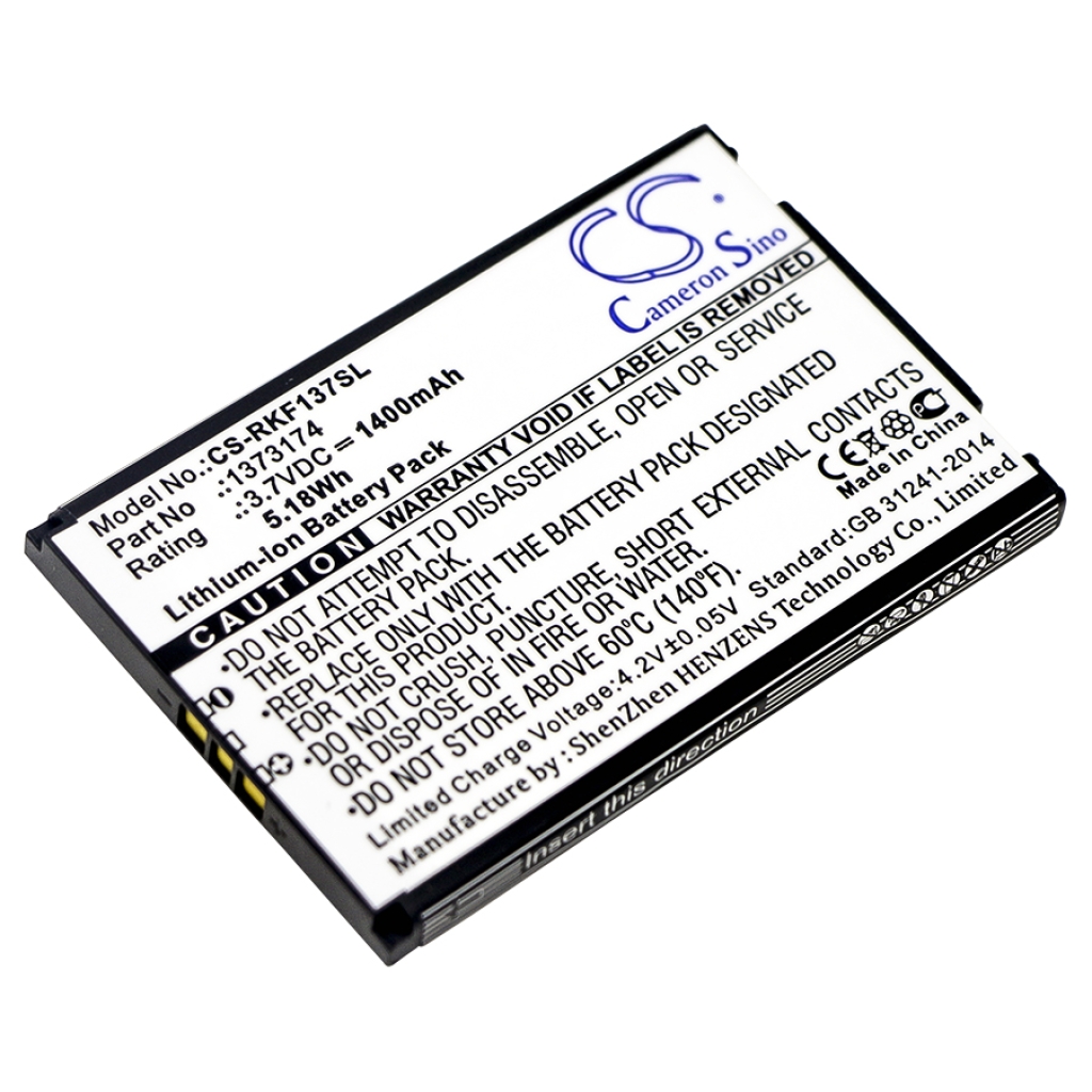 Akkumulátorok otthoni biztonsághoz Renkforce CS-RKF137SL