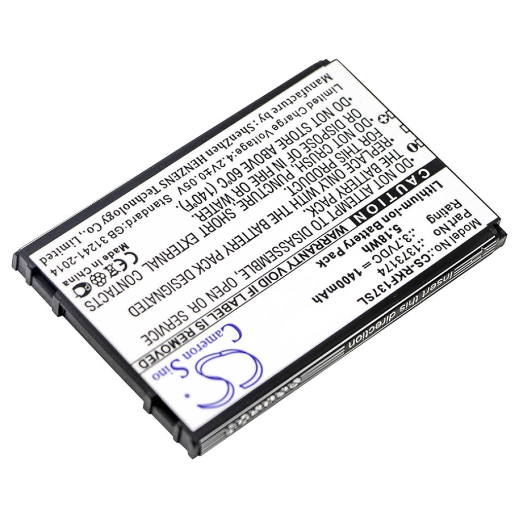 Akkumulátorok otthoni biztonsághoz Renkforce CS-RKF137SL