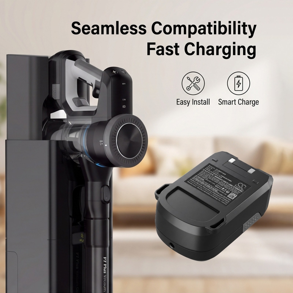 Akkumulátorok kompatibilis a következőkkel Redkey P7 Plus Plus Handheld Cordless Vacuum Cleaner CS-RKP710VX