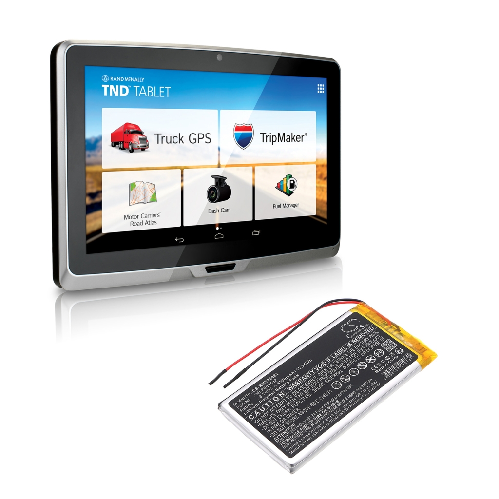 Akkumulátorok a navigációhoz (GPS) Rand mcnally TND-70 (CS-RMT700SL)