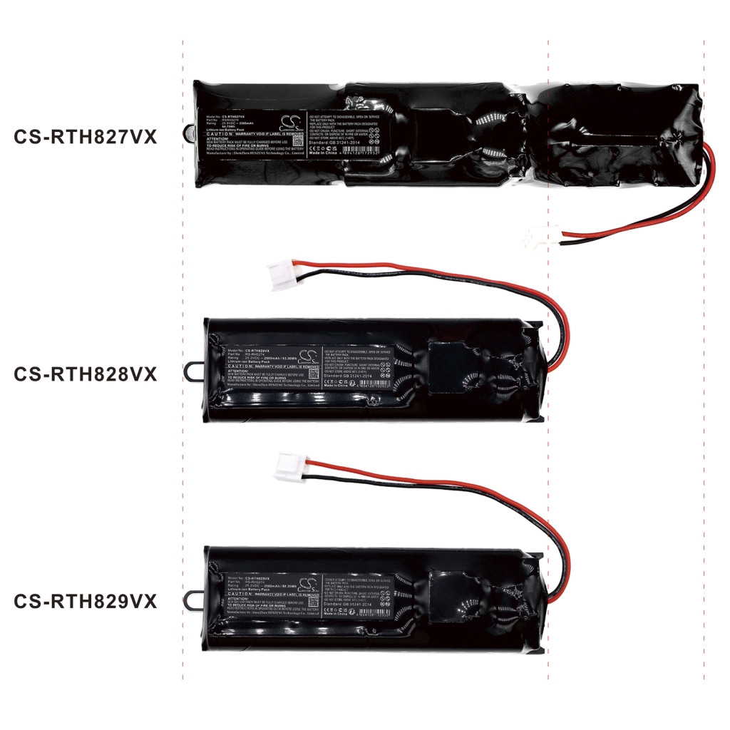 Kompatibilis akkumulátor csere Rowenta RS-RH5274