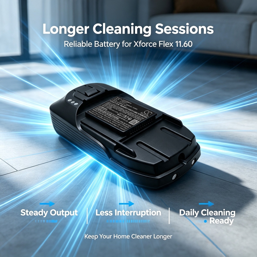 Battery for Tefal X-Force Flex 11.60